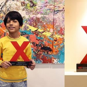 8-year-old Becomes the Youngest Indian to Deliver TEDx Talk. Spoke about importance of freedom to explore and creativity.