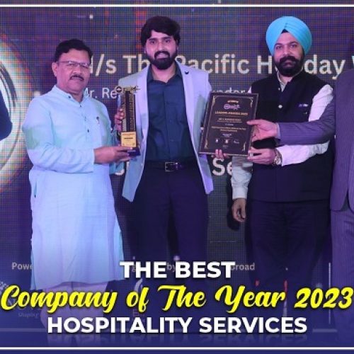 Best Company Of The Year- Hospitality Services “The Pacific Holiday World”