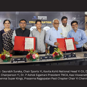CII – Young Indians (Yi) and Chennai Super Kings (CSK) Join Forces for a Cause