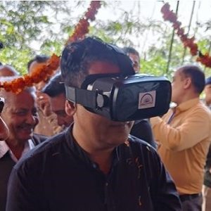 Crewsphere & ICP’s Innovative Virtual Darshan Applauded by Deputy CM During Navratri at Mata Chintpurni Shrine