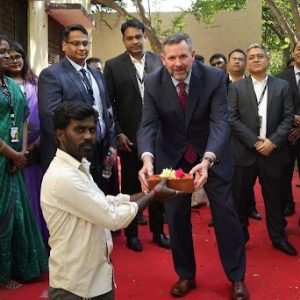 Guidehouse builds sanitation facilities at the Jaigopal Garodia Government Girls Higher Secondary School