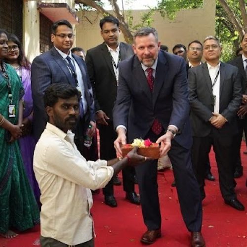 Guidehouse builds sanitation facilities at the Jaigopal Garodia Government Girls Higher Secondary School