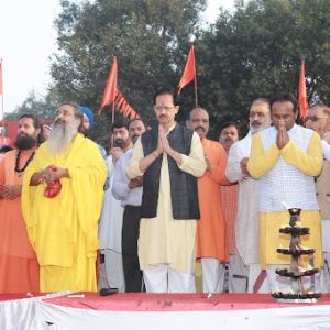 Former IAS Officer Ved Prakash Organizes Hindu New Year Tradition event with Thousands in Attendance