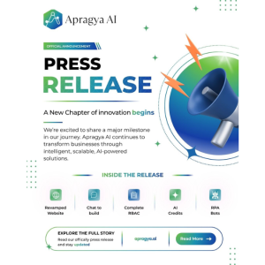 Fronseye Ships Major Apragya AI Release: Chat-to-Build, AI-Native ERP, and Multi-Agent Orchestration on One Platform